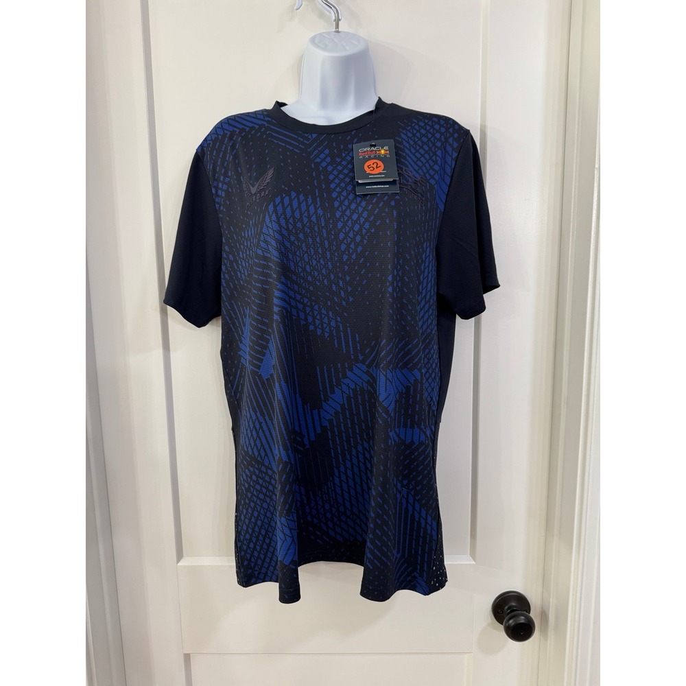 Men's Castore Navy Red Bull Racing 2023 Running T-Shirt M formula 1